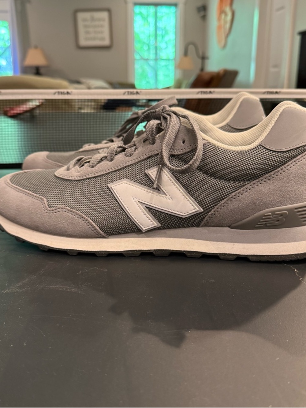 New Balance Gray Athletic Sneakers - Picture 2 of 10